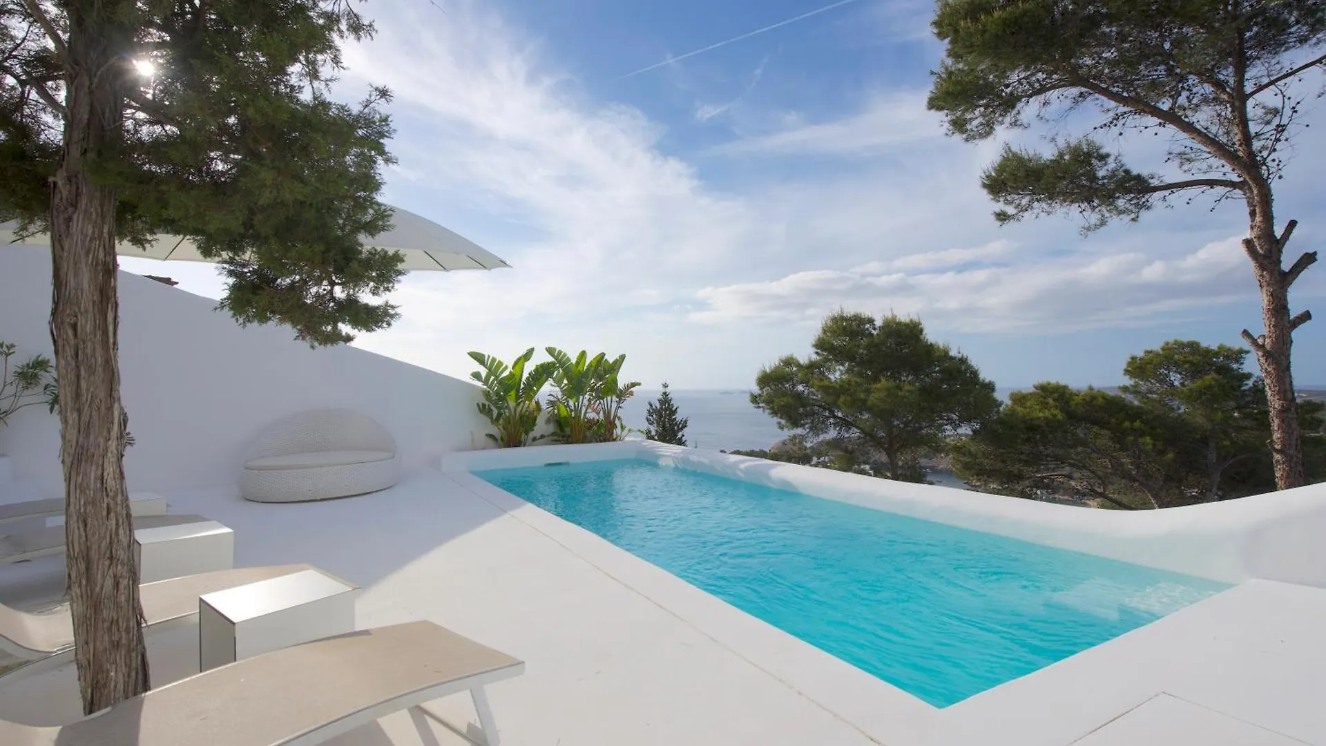 James Sib19 - Cosy Design Ibiza Villa With Pool And Sunning Sea View San José Espanha