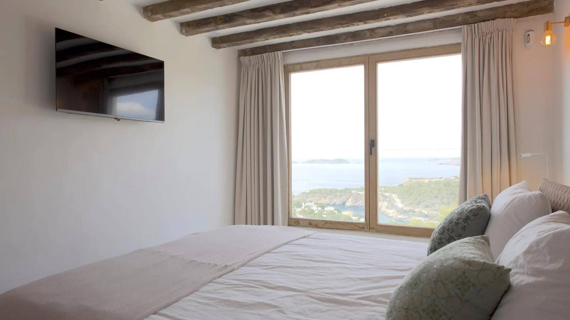 James Sib19 - Cosy Design Ibiza Villa With Pool And Sunning Sea View San José Espanha