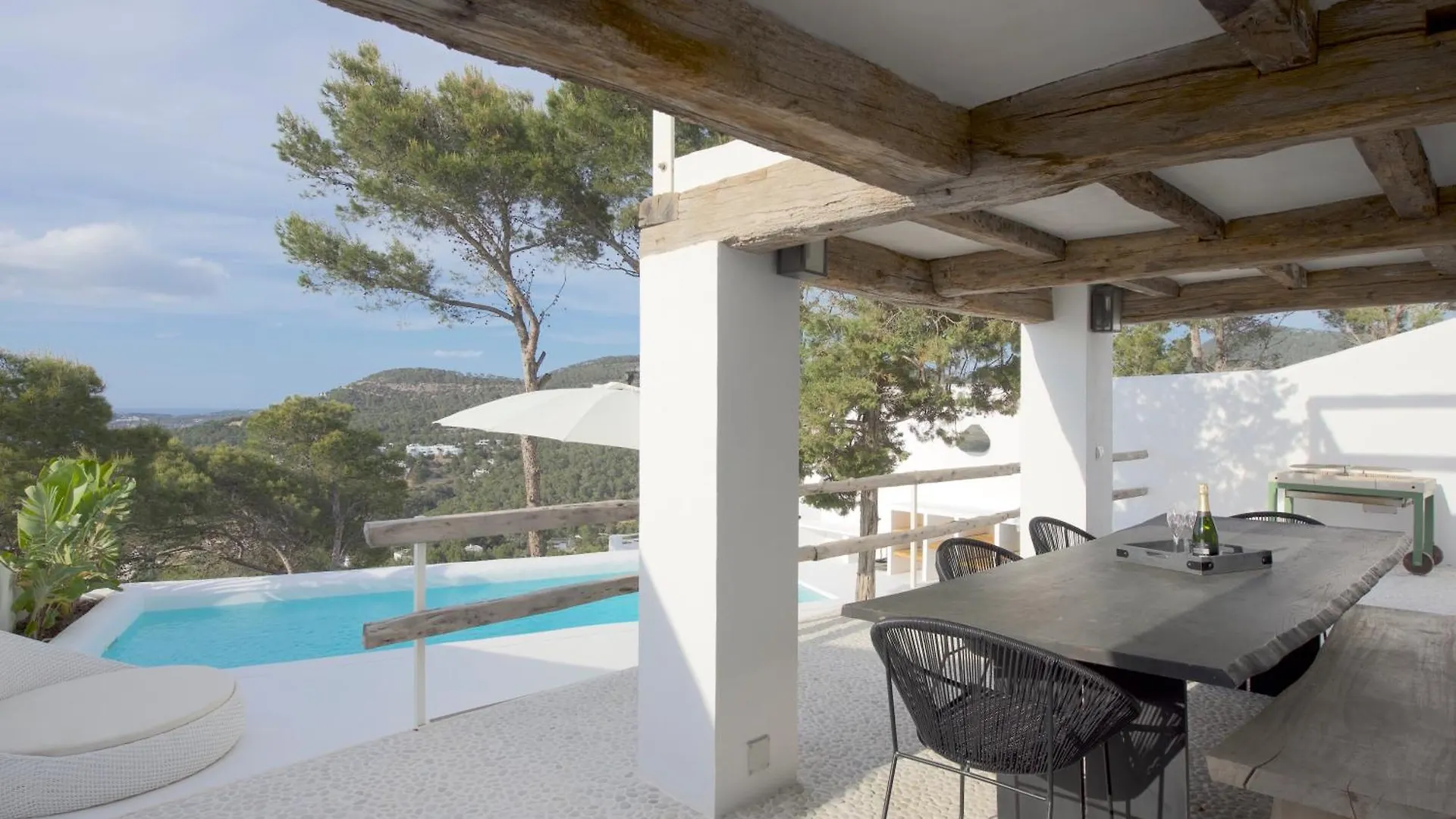 James Sib19 - Cosy Design Ibiza Villa With Pool And Sunning Sea View San José