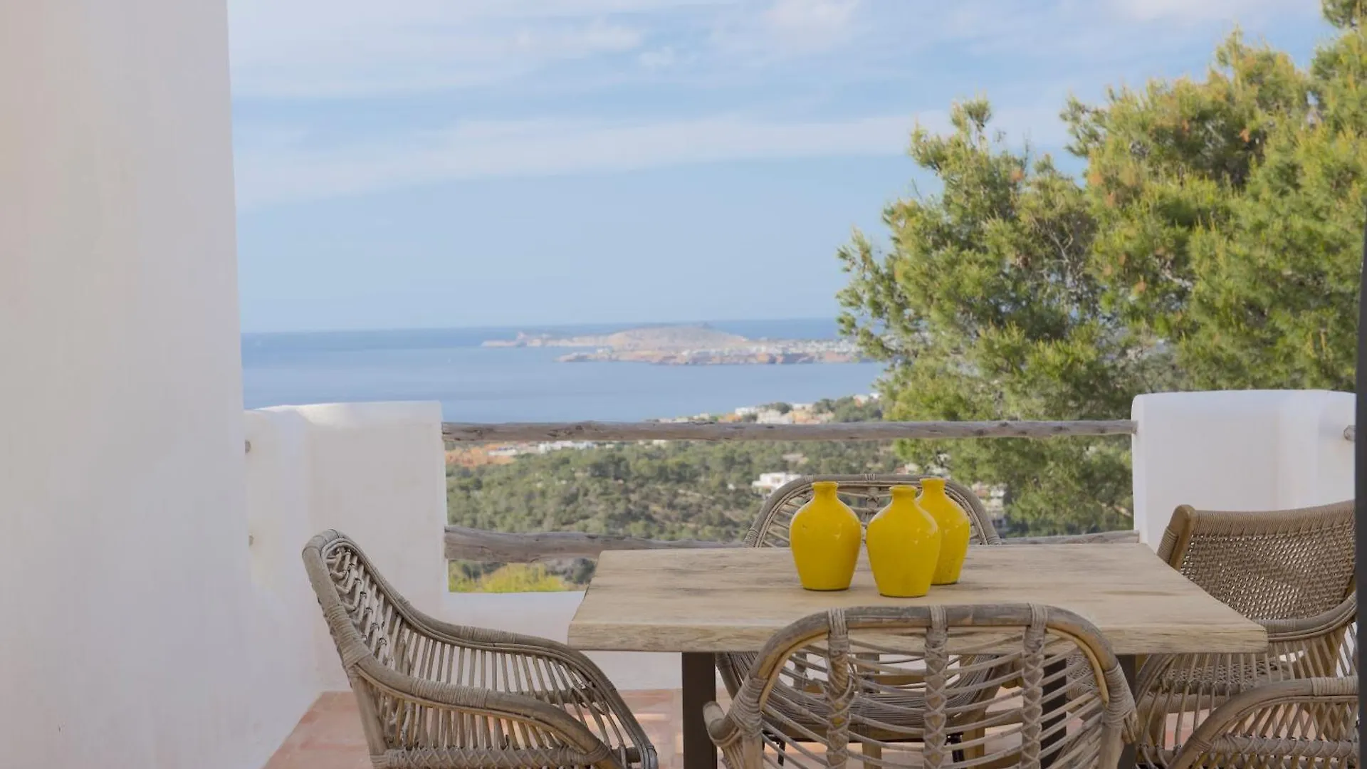 James Sib19 - Cosy Design Ibiza Villa With Pool And Sunning Sea View San José